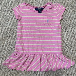 Used polo Ralph Lauren toddler dress 
Size: 3T